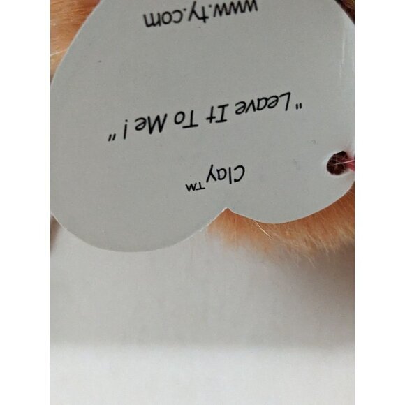 TY Attic Treasures ~ "CLAY" the Jointed Bear 1993 Collectible Bear Retired - Picture 10 of 12